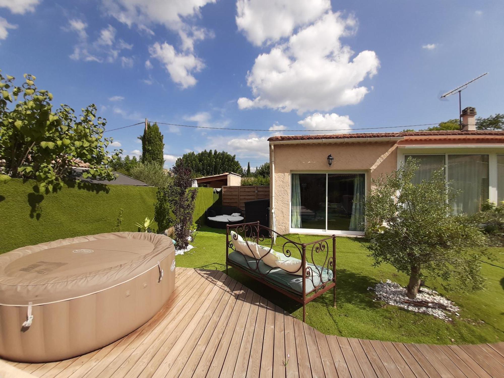 Eclats Du Sud, Villa Les Cigales Avec Piscine, Spa Et Sauna Auriol ภายนอก รูปภาพ