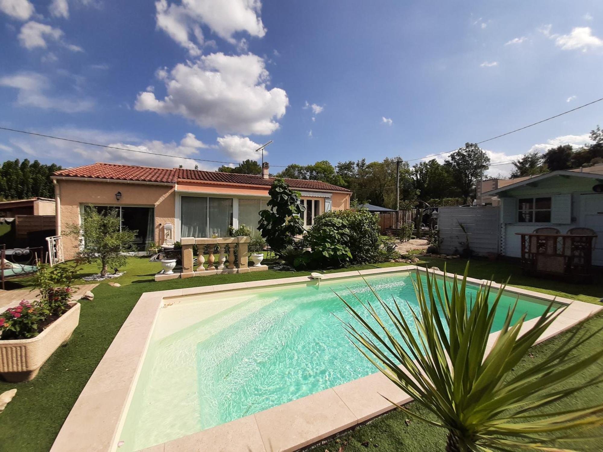 Eclats Du Sud, Villa Les Cigales Avec Piscine, Spa Et Sauna Auriol ภายนอก รูปภาพ