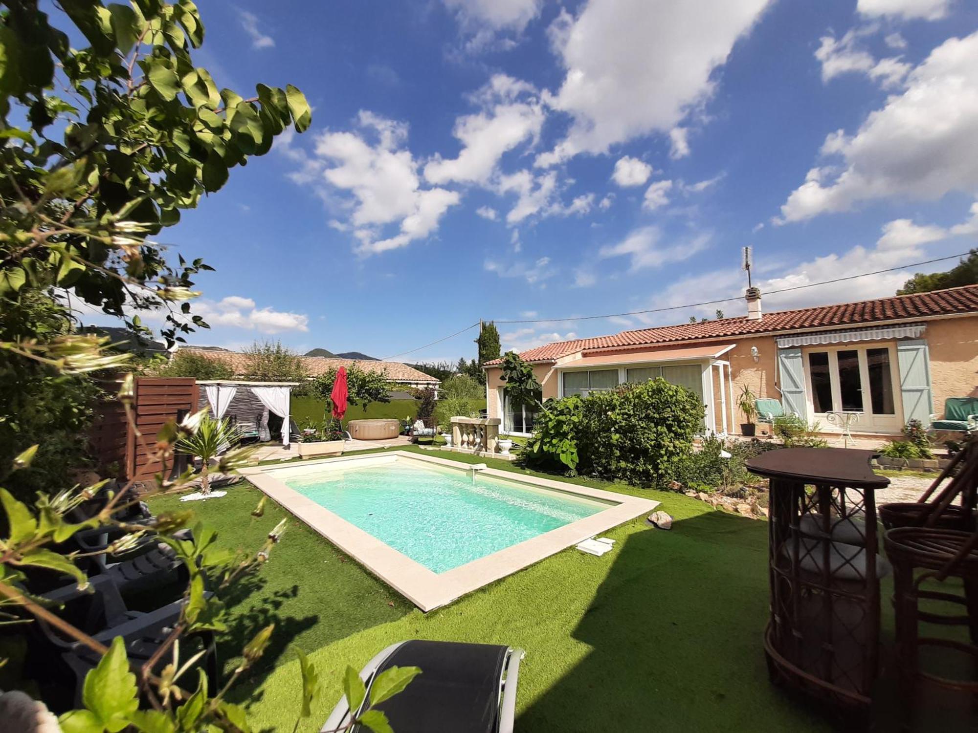 Eclats Du Sud, Villa Les Cigales Avec Piscine, Spa Et Sauna Auriol ภายนอก รูปภาพ